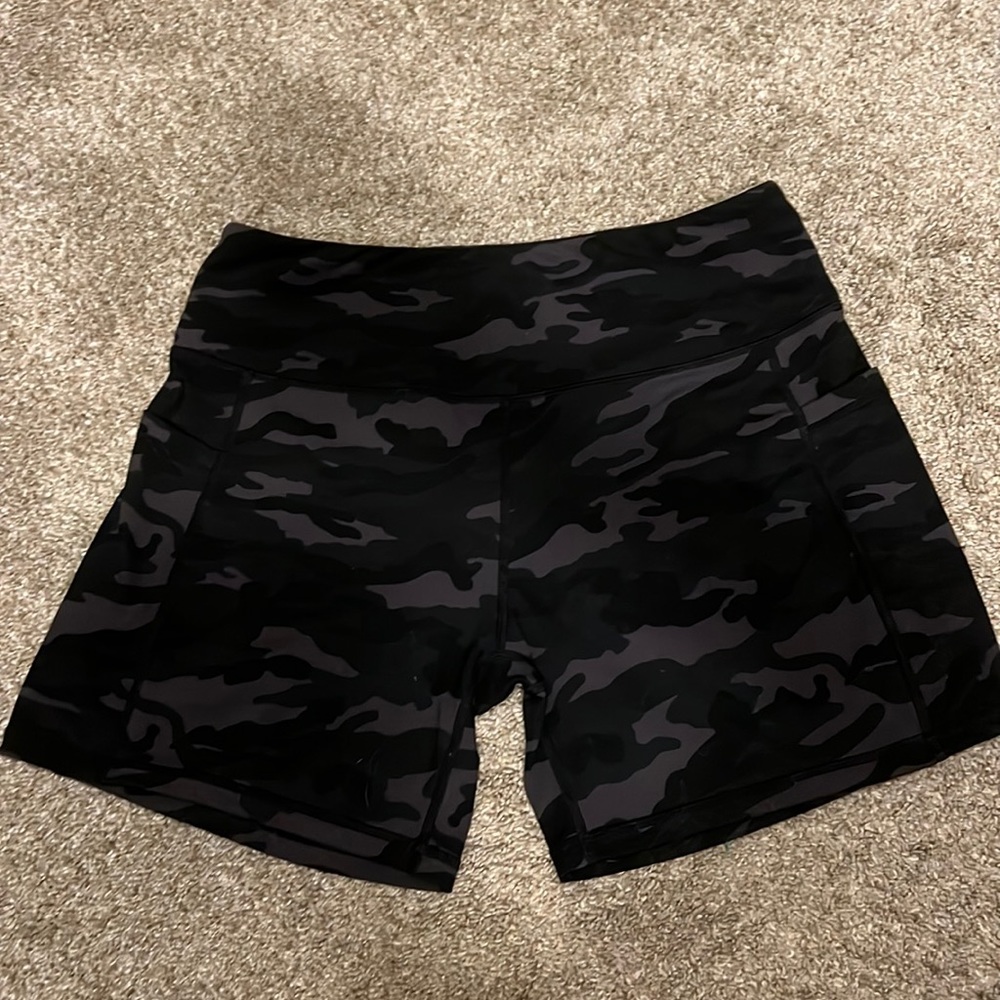 Curves N Combatboots High waisted Empowered Shorts